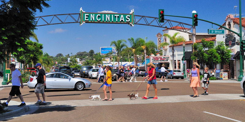 Encinitas Street Sign