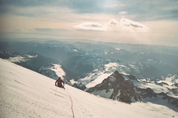 Mountaineering on Mount Rainier