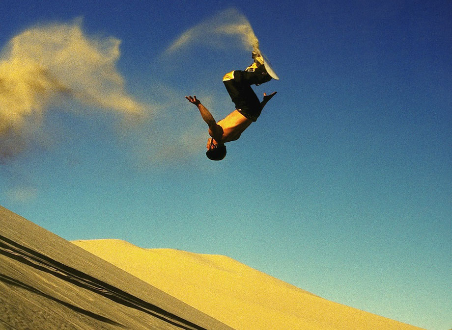 Sand Boarding at Sand Master Park