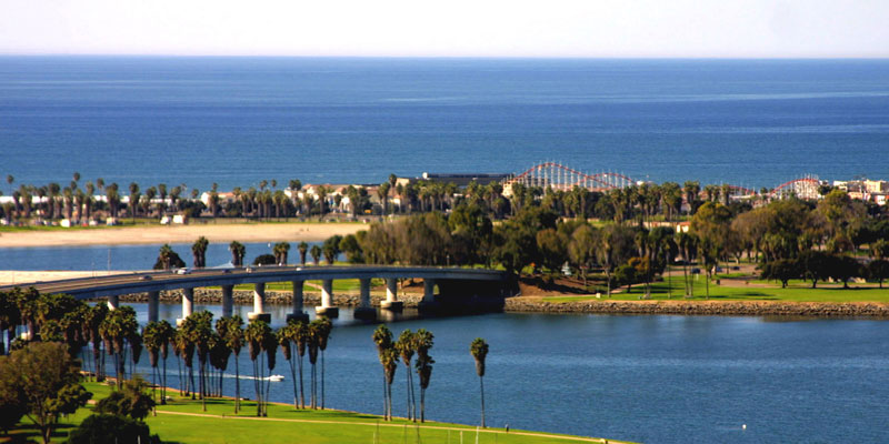 Overlooking Mission Bay