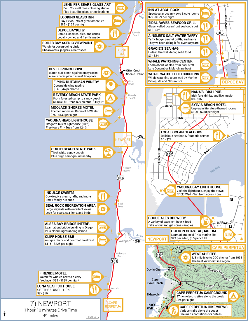 25 Map Of Pacific Coast Highway Maps Online For You