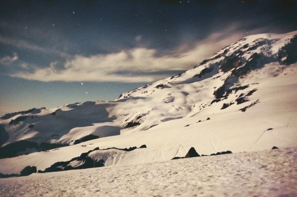 Mount Rainier at Night