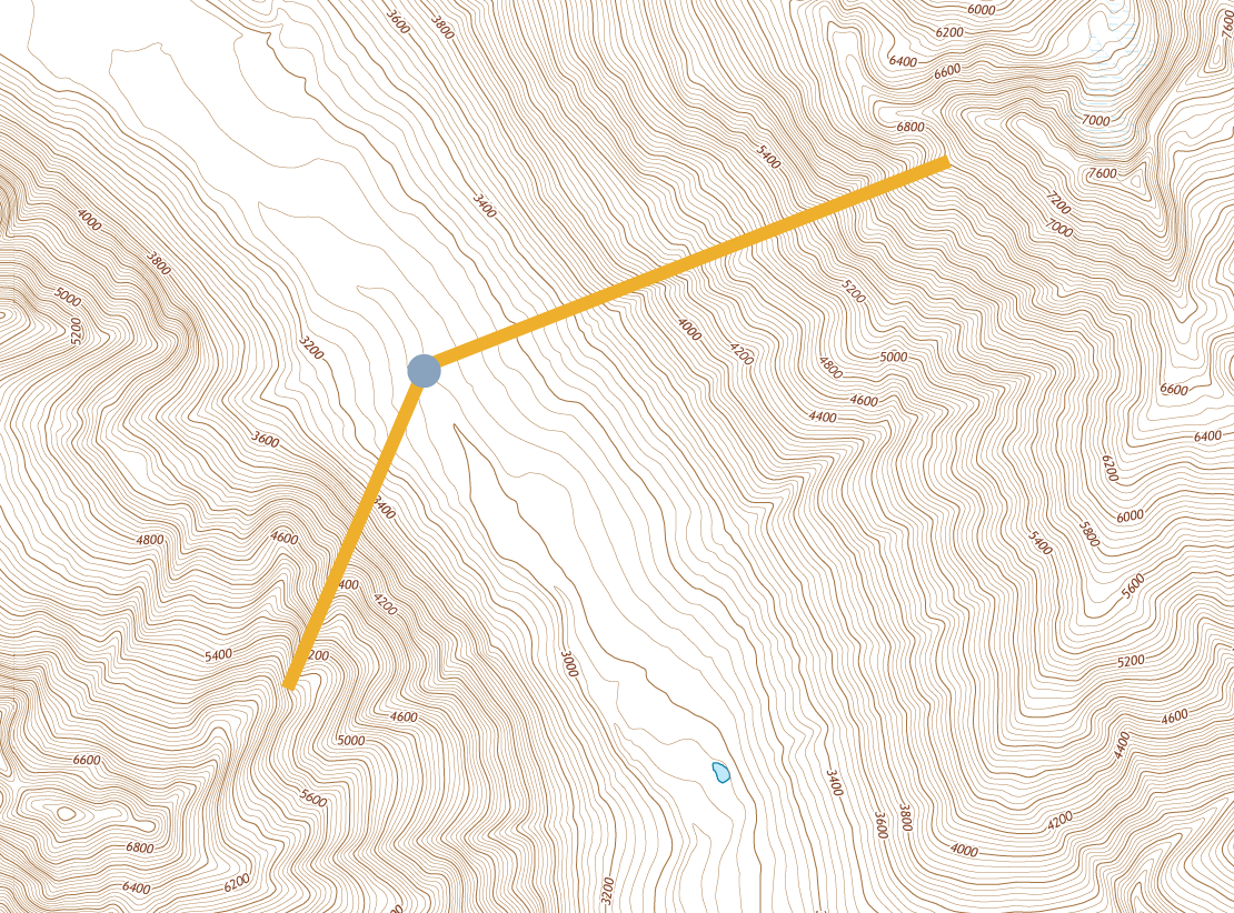 Triangulation with Two Valleys